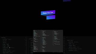 Animation Effects using CSS + Javascript  | Happy New Year 2026