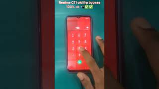 REALME C11 OLD FRP BYPASS (#REALME MOBILE)100% FRP SOLUTION  📲✅✅ 🔐🔐🔑