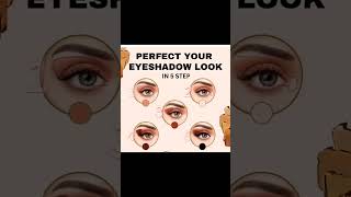 Perfect your Eyeshadow look in 5 step #makeuptipsforbeginners #ytshorts