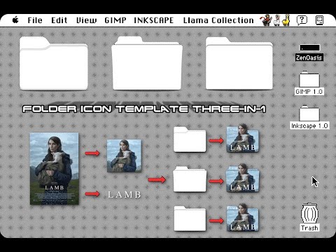 Create your own folder icons under 10 minutes! Folder Icon Tutorial with template