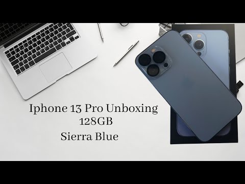 Iphone 13 Pro Unboxing Sierra Blue
