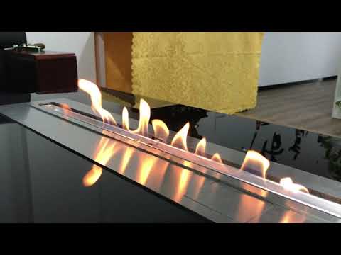 intelligent ethanol burner with google home voice control