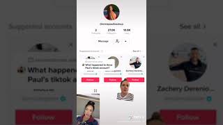 ANNA PAUL TikTok Deleted AGAIN? Celebrity Drama #shorts