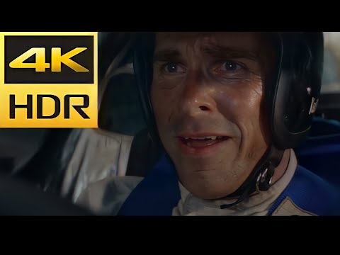 Ford v Ferrari | 4K UHD HDR | Le Mans Ken Miles VS Bandini Scene