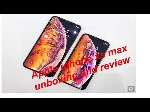 Apple iphone xs max unboxing and review