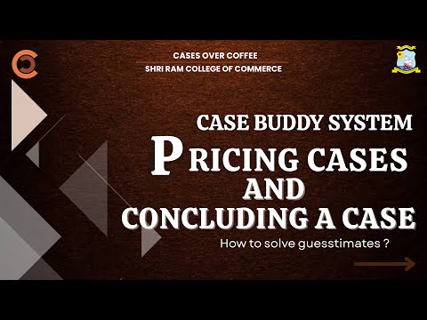 How to Solve Pricing Cases and Conclude a Case | Pricing Cases Masterclass | Case Buddy System
