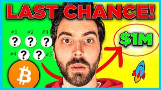 LAST CHANCE to Become a Millionaire with Cryptocurrency in 2025?! (My Top 5 Coins)