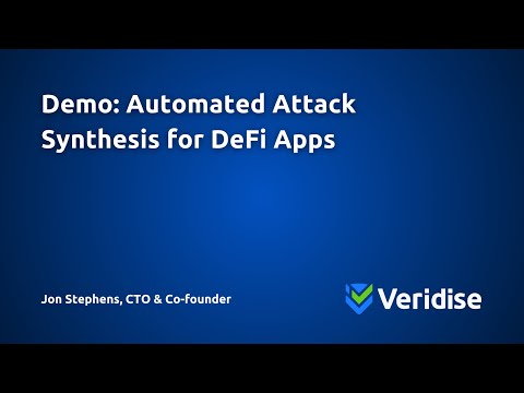 Demo: Automated Attack Synthesis for DeFi Apps