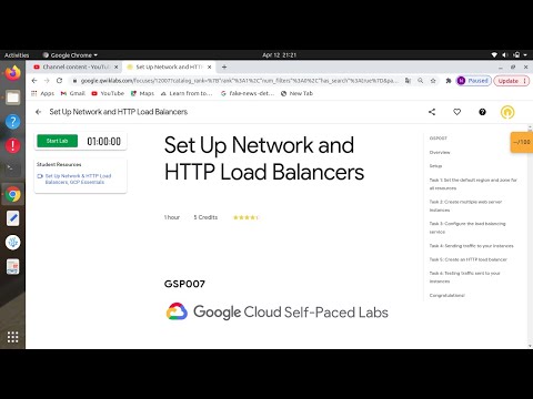 Set Up Network and HTTP Load Balancers | GSP007