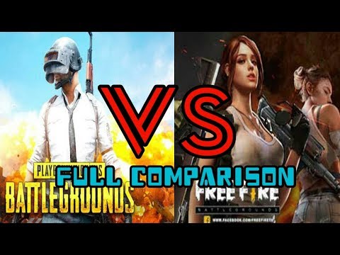 Pubg vs Free fire || Full comparison || Which is the best