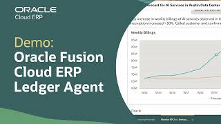 Ledger AI Agent in Oracle Fusion Cloud ERP: Extended Demo