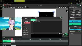 How to make an interactive button on Wick Editor