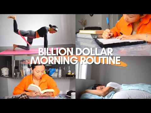 I tried the one billion dollar morning routine | *I FAILED*