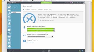 Azure - How to create RemoteApp