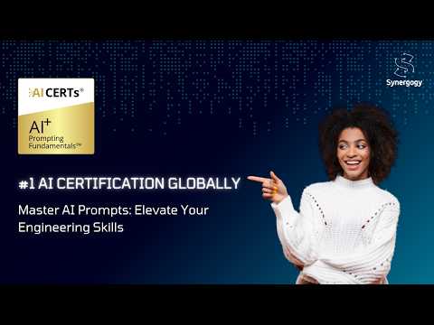 Best AI Prompting Fundamentals Certification | Prompt Design, LLM Basics & Generative AI Skills