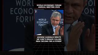 #FirstpostNews: Ashwini Vaishnaw Rebuts IMF Chief’s Remark Calling India ‘Second-Tier AI Power’