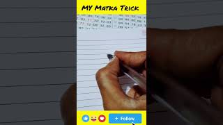 Kalyan Matka 3 Ank Trick #viralvideo #shortvideo