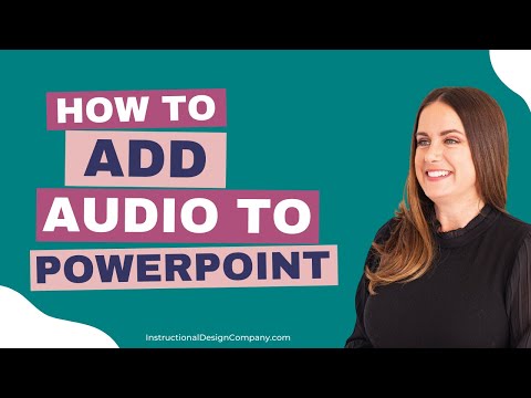 How to Add Audio to PowerPoint