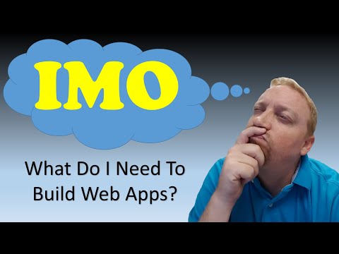 What Do I Need To Learn To Build Web Applications