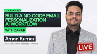 Build a No-Code Email Personalization AI Workflow with Zapier