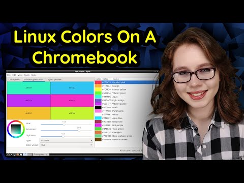 Linux Colors On A Chromebook