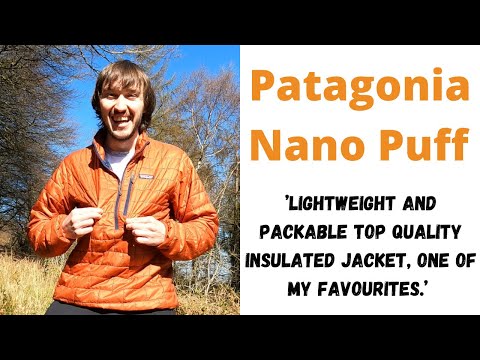 Patagonia Nano Puff synthetic insulated pullover jacket. Quality outdoor adventure gear.