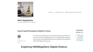 Exploring HHGMegaStore Digital Choices
