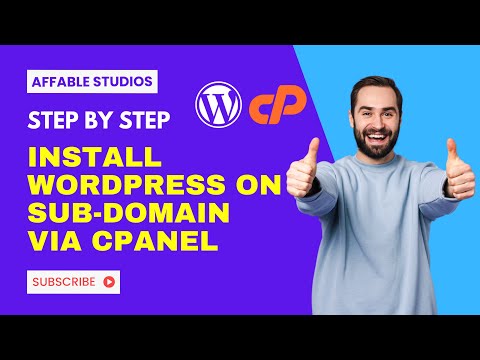 How To Create a Subdomain In cPanel And Install WordPress | Easy 4 Step Tutorial 2021