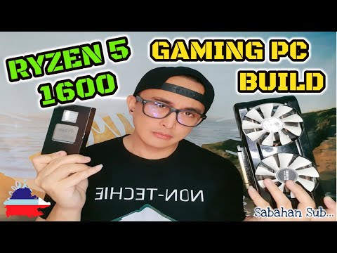Ryzen 5 1600 With R9 370 4G Budget Gaming Pc Build | Sabahan Budget Gaming Pc Build
