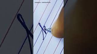 How to join the cursive letter "ky" | Learn cursive a to z step by step in four line | #shorts