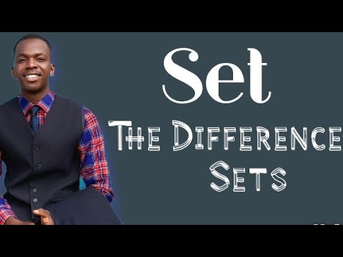 The Difference Sets