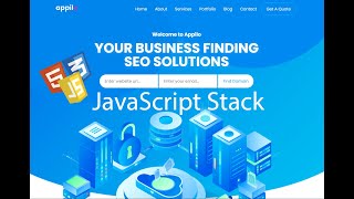 html css landing page | #jsstackdevelopers #jsstack