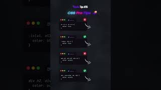 CSS Pro Tips 🧙🏻‍♂️ | Unlock smoother designs in seconds!