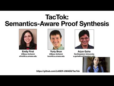 TacTok: Semantics-Aware Proof Synthesis
