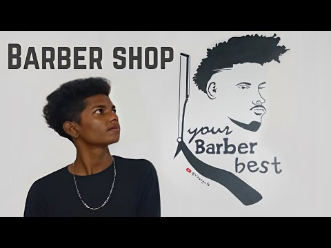 Barber Shop Wall Art - Vihanga N
