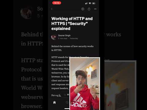 HTTPS Security. 5 min read. Link in comments #https #security #shorts #coding #ytshorts