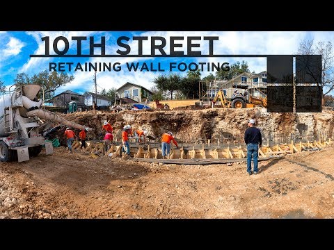 Foursquare Builders - 10th Street - Retaining Wall