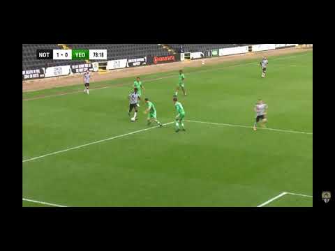 Jordan Barnett Amazing Goal from 30 yards! Notts County vs Yeovil