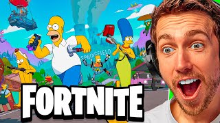THE BEST UPDATE EVER!? Fortnite | The Simpsons