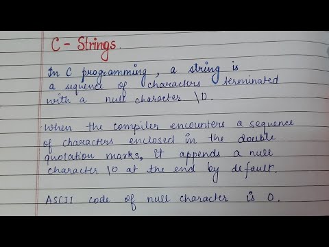 Strings in C| C Strings |C for Beginners | Full Explanation in Hindi  #coding #programming #strings