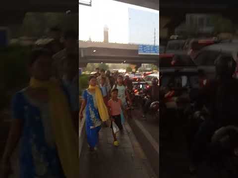 # Huge rush in shankar chowk.