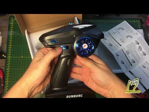 DumboRC X6 2.4G 6CH Transmitter for RC cars - Unboxing and disassembling