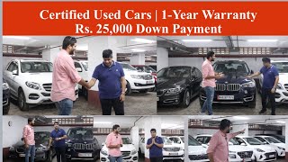 Quality Used Cars Starting ₹ 25,000 Downpayment | Up to 100% Finance