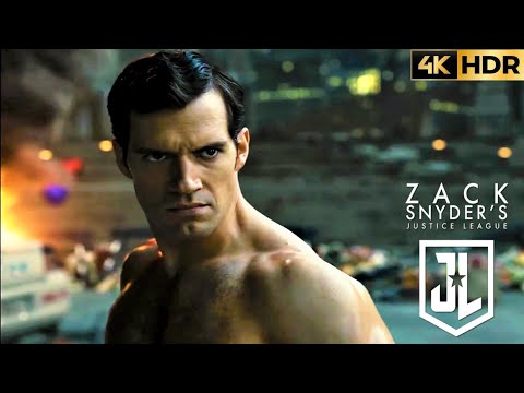 Superman vs. the Justice League fight scene 2021 | Snyder Cut (4K HDR)