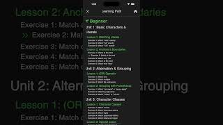 RegEx - Learning