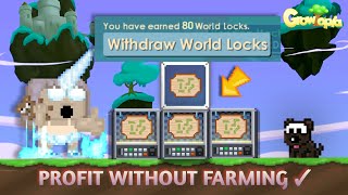 HOW TO DOUBLE WLS?!! ONLY PLANT [EASY] | Growtopia