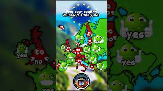 does your country recognize Palestine #europe #map #geography #mapping #history #mapper #edit
