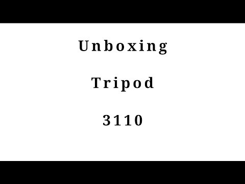 Unboxing Tripod 3110 | Tripod Murah untuk Youtuber Pemula