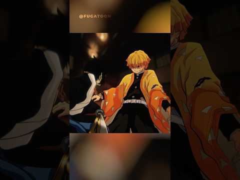 Zenitsu vs Kaigaku my Fan animation! #demonslayer #kimetsunoyaiba #animeedit #anime #zenitsuagatsuma