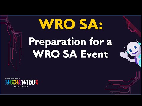 WRO SA   Preparation for Events